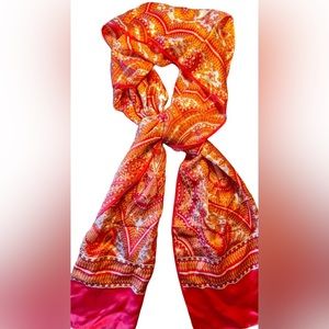Anne Klein Vintage scarf, 100% silk